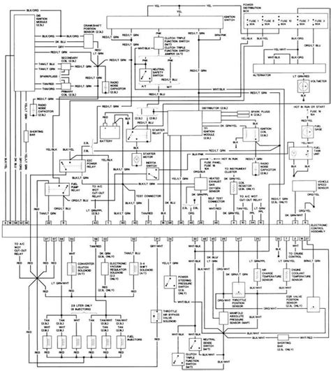 1997 ford ranger wiring schematic 